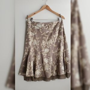 Banana Republic 100% Silk Skirt